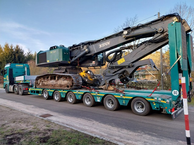 Tiefladertransporte