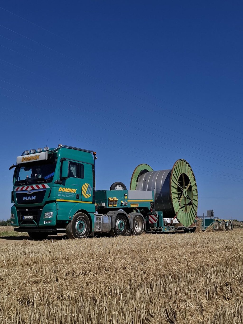 Instagram post from dominikschwertransporte. This post is in position 2.